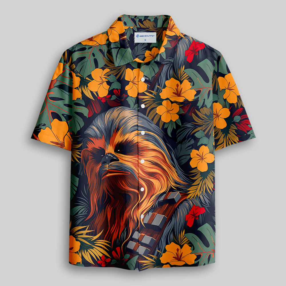 Chewie Flowers and Trees From Button Up Pocket Shirt