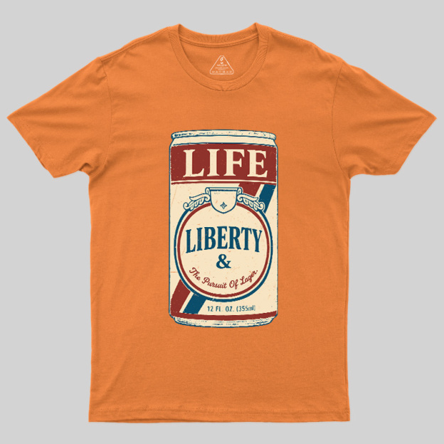 Independence Day Beer Lover Geek T-Shirt