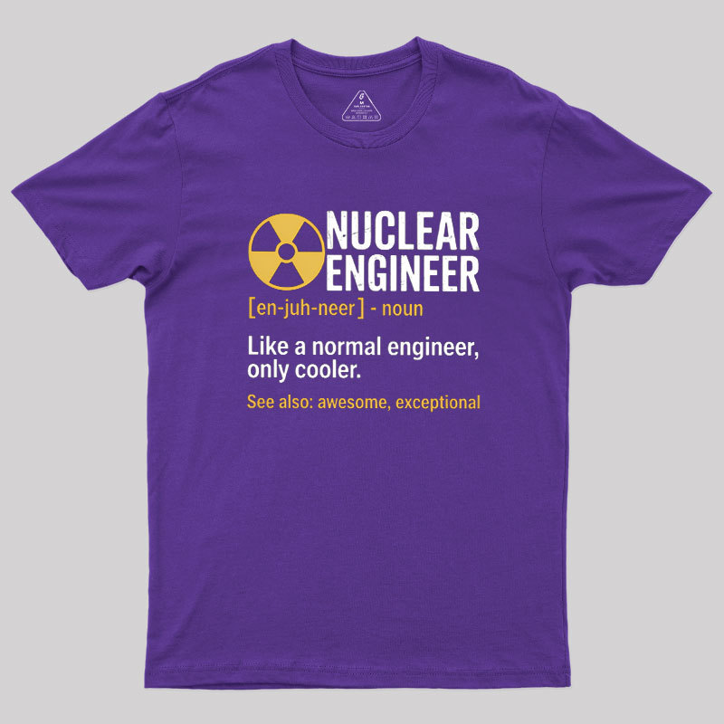 Nuclear Engineering Radioactive Chernobyl Geek T-Shirt