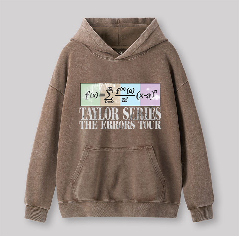 Taylor Series The Errors Washed Hoodie