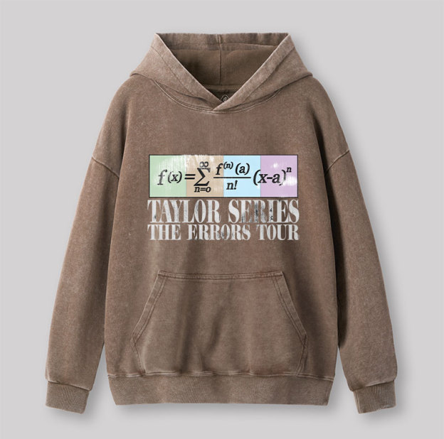 Taylor Series The Errors Washed Hoodie
