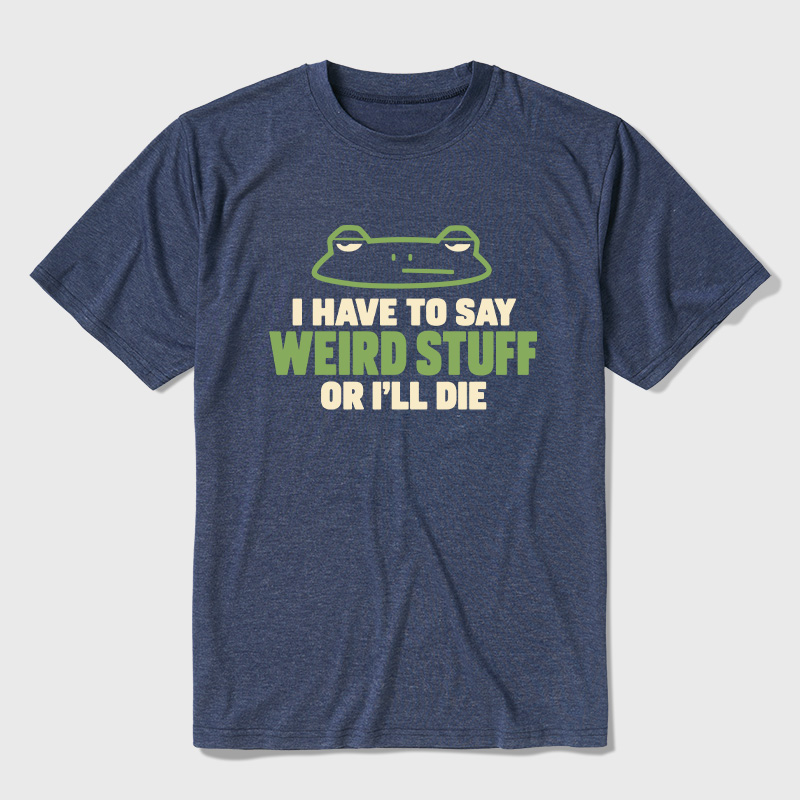 Weird Stuff Survival Ultra Soft Heather Tee