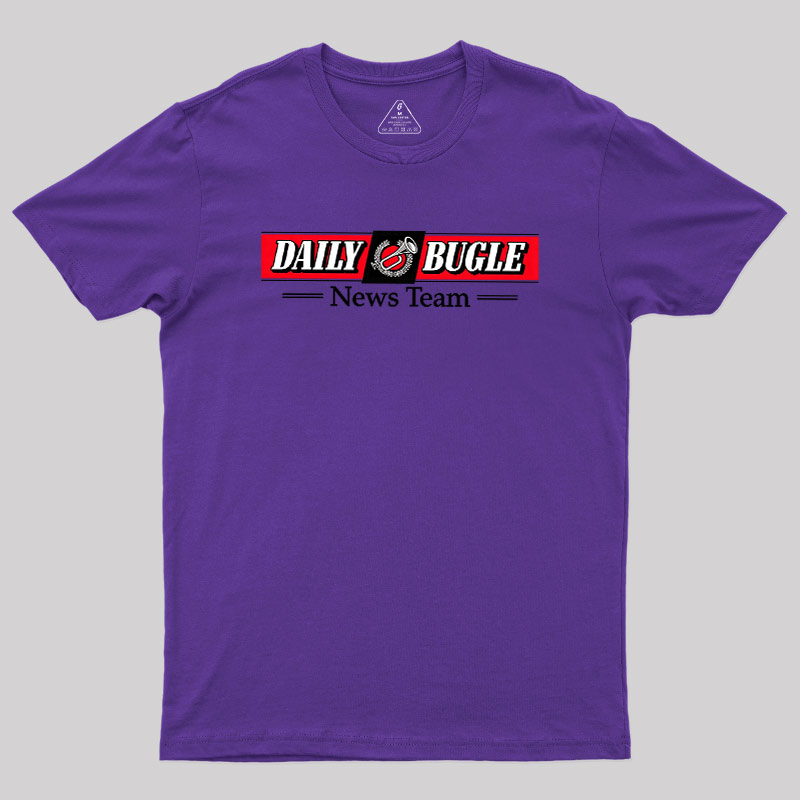 Daily Bugle News Team Geek T-Shirt