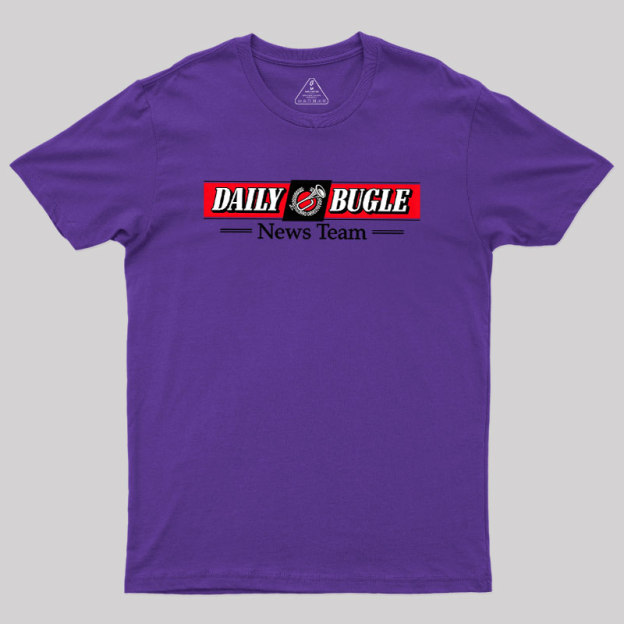Daily Bugle News Team Geek T-Shirt