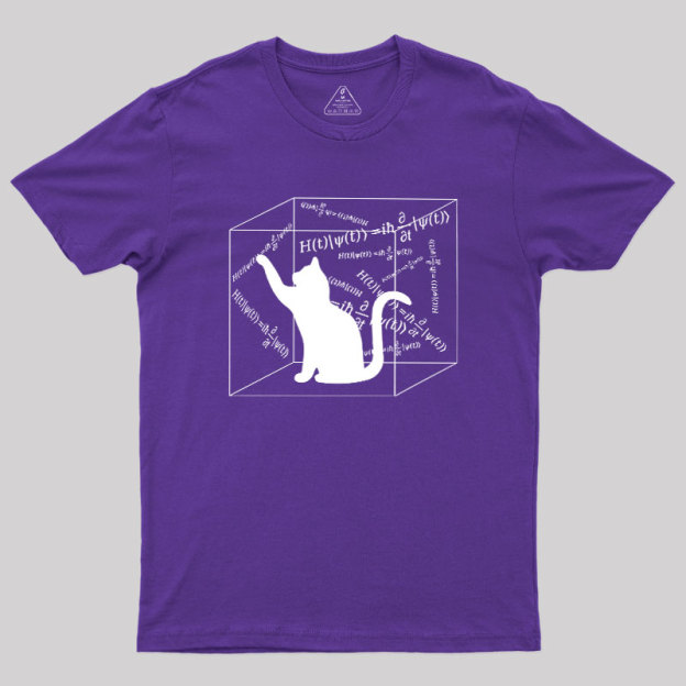 Schrodinger Cat In The Box Geek T-Shirt