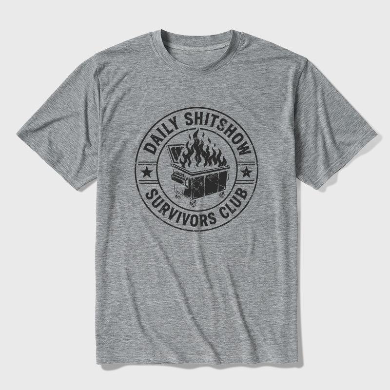 Daily Shitshow Ultra Soft Heather Tee