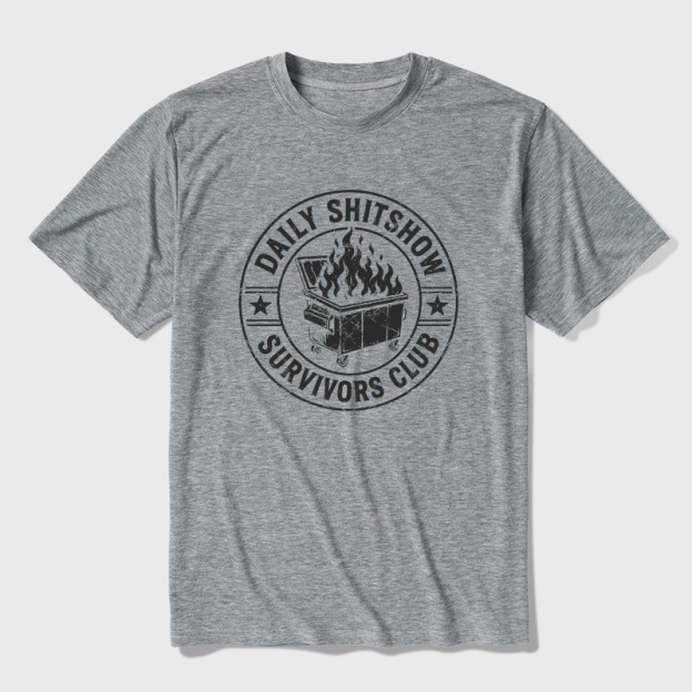 Daily Shitshow Ultra Soft Heather Tee