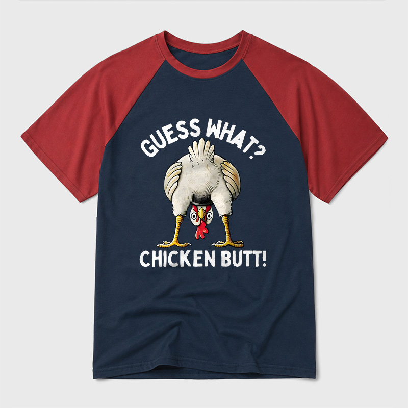 Guess What Geek Retro Raglan T-Shirt