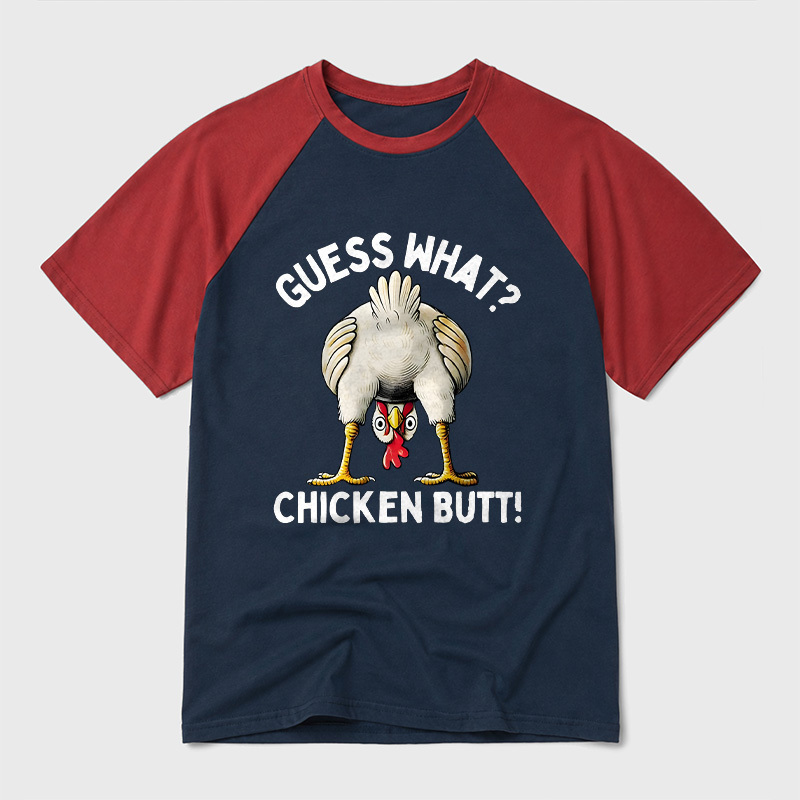 Guess What Geek Retro Raglan T-Shirt