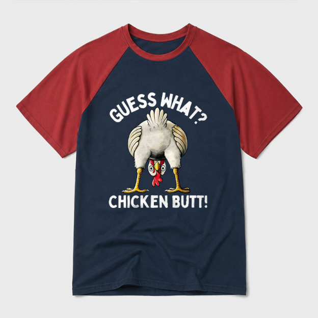 Guess What Geek Retro Raglan T-Shirt