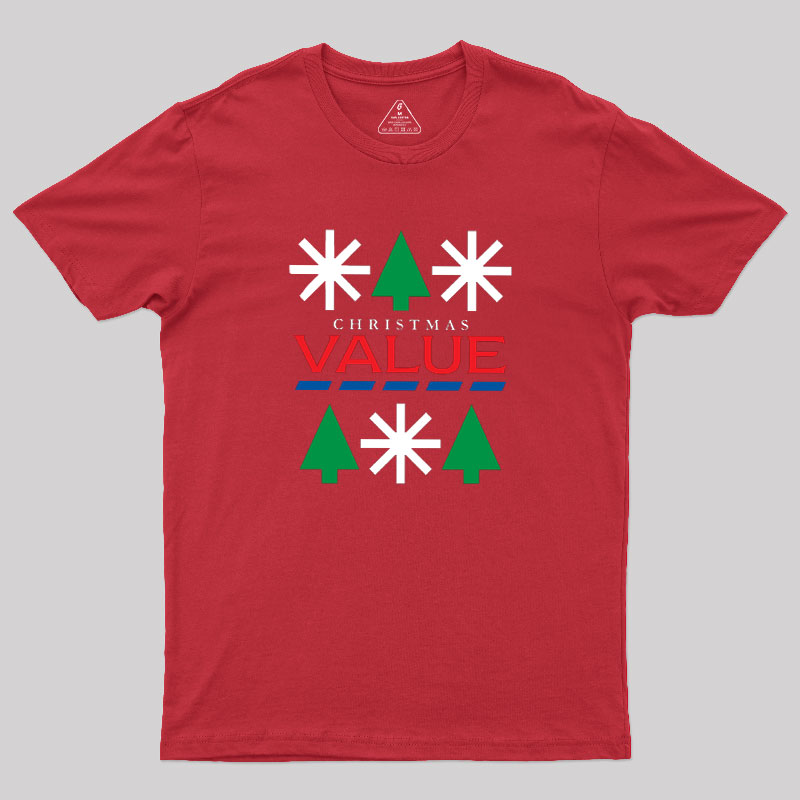 Value Christmas Geek T-Shirt