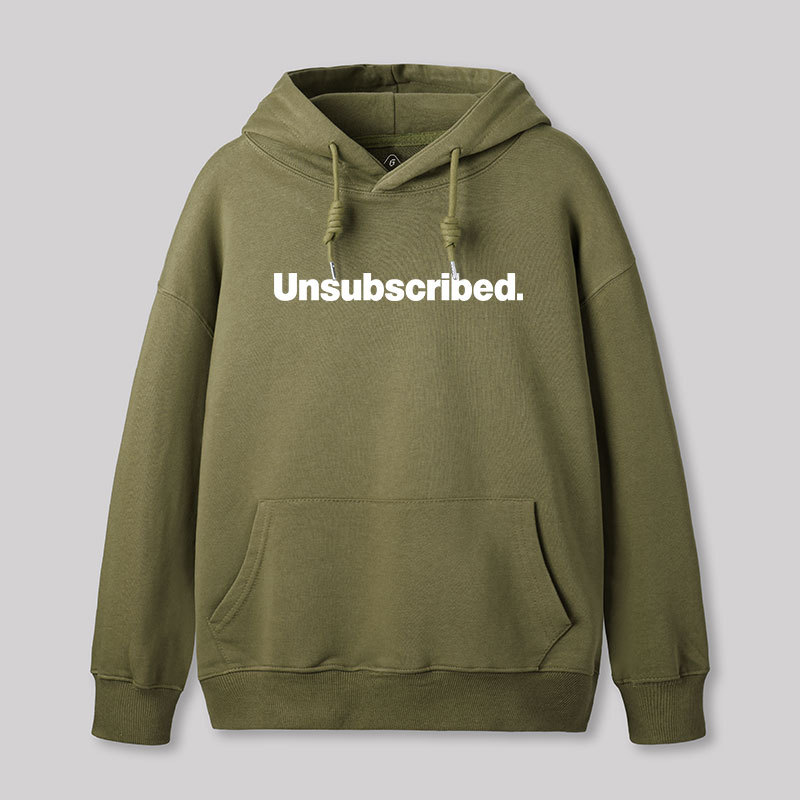 Unsubscribed Geek Hoodie