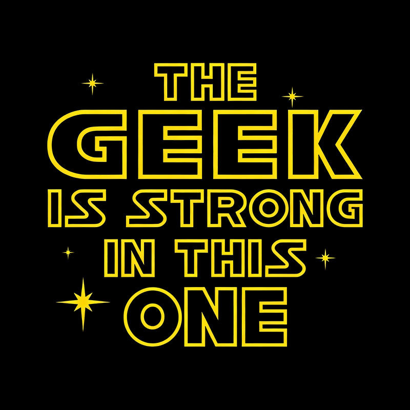 The Geek Is Strong Geek T-Shirt