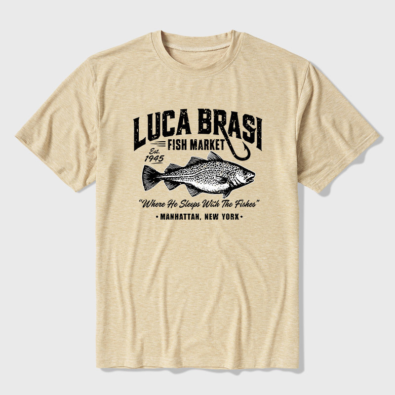 Luca Brasi Fishing Charters Ultra Soft Heather Tee