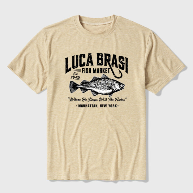 Luca Brasi Fishing Charters Ultra Soft Heather Tee