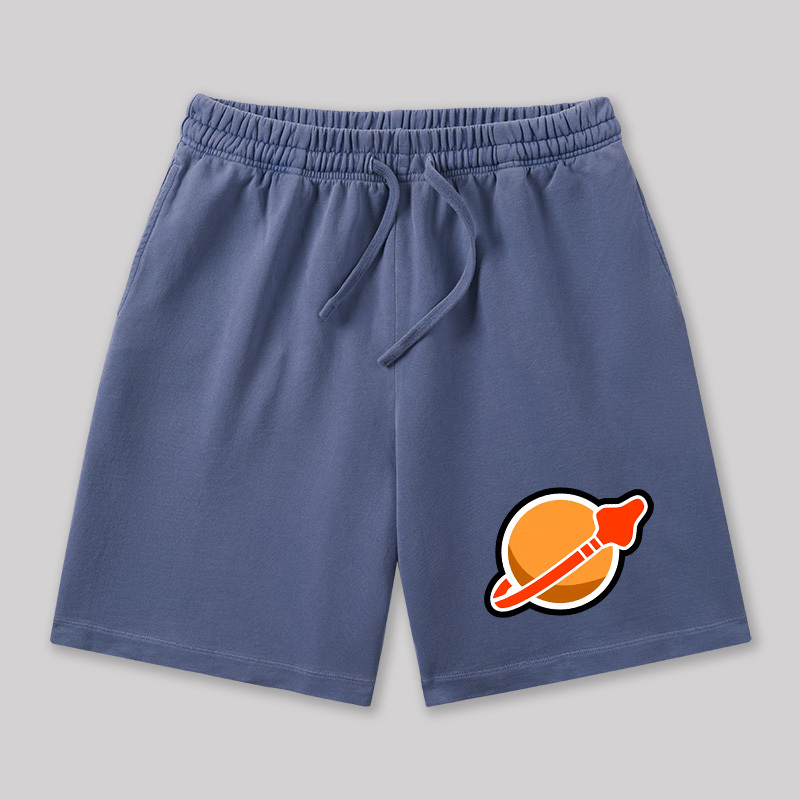 Geeksoutfit NPC Funny Geeky Washed Shorts for Sale