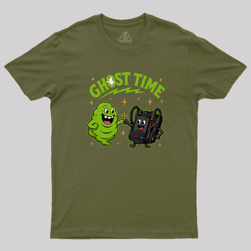 Ghost Time Geek T-Shirt
