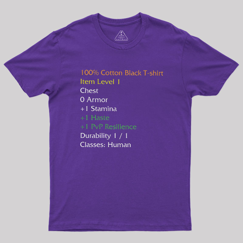 WoW Funny Geek T-Shirt