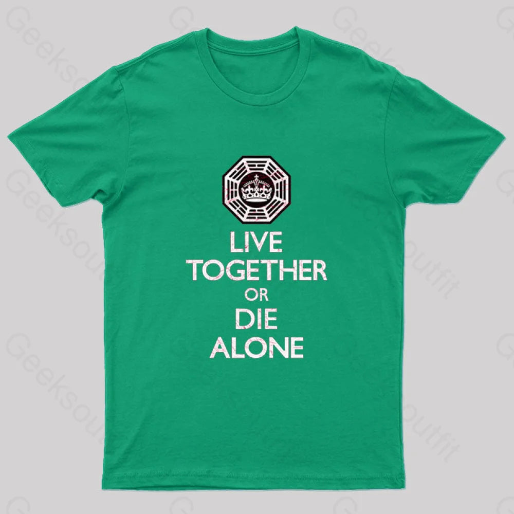 2Gether3Ever Geek T-Shirt Green / S