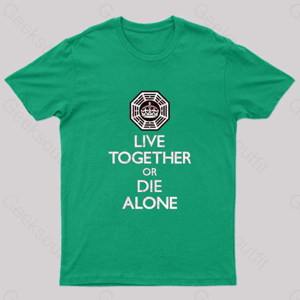 2Gether3Ever Geek T-Shirt Green / S