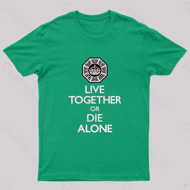 2Gether3Ever Geek T-Shirt Green / S