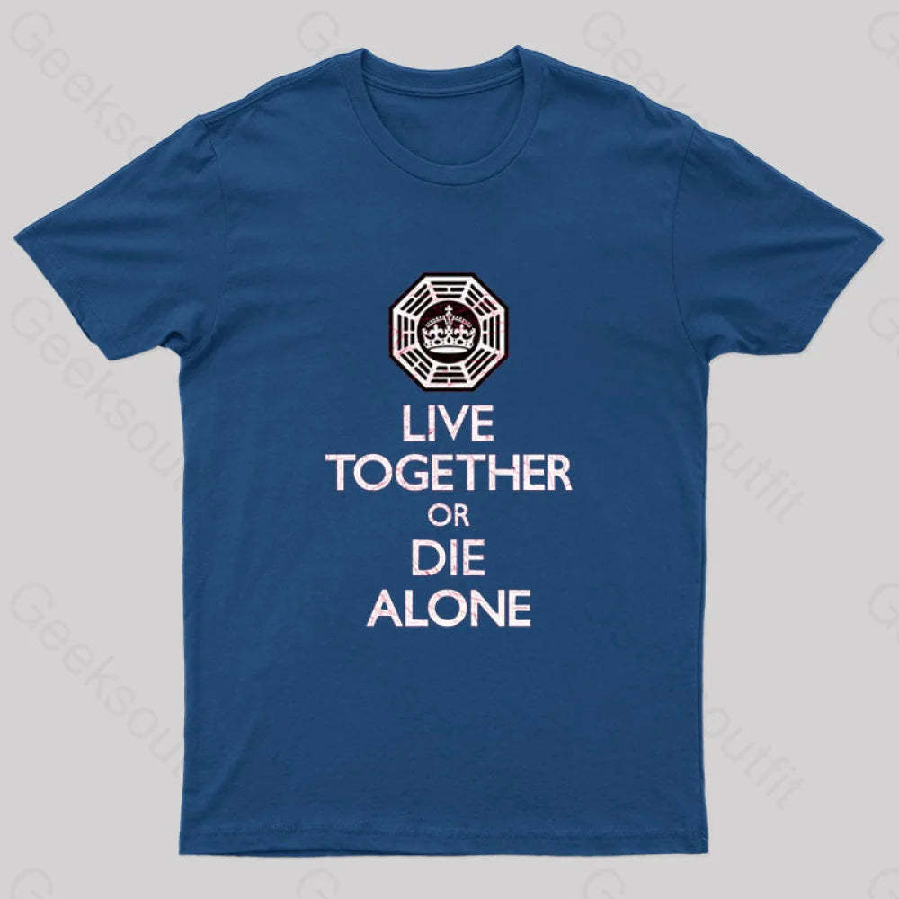 2Gether3Ever Geek T-Shirt Navy / S
