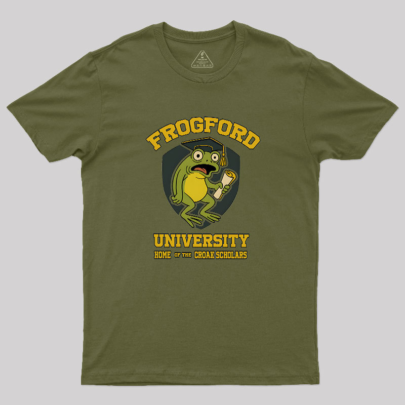 Frogford University �C Home of the C Geek T-Shirt