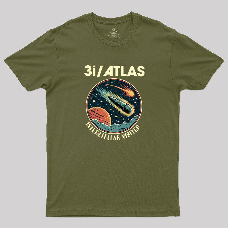3I/ATLAS Interstellar Visitor 2025 Geek T-Shirt