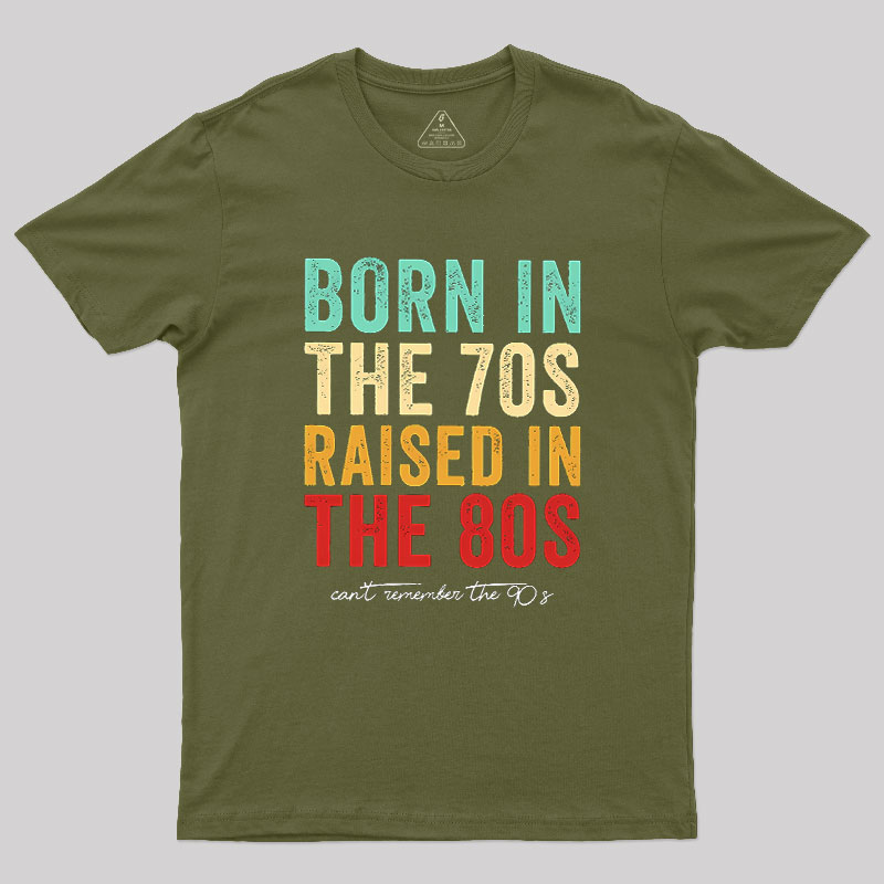 Raised In The 80s Geek T-Shirt