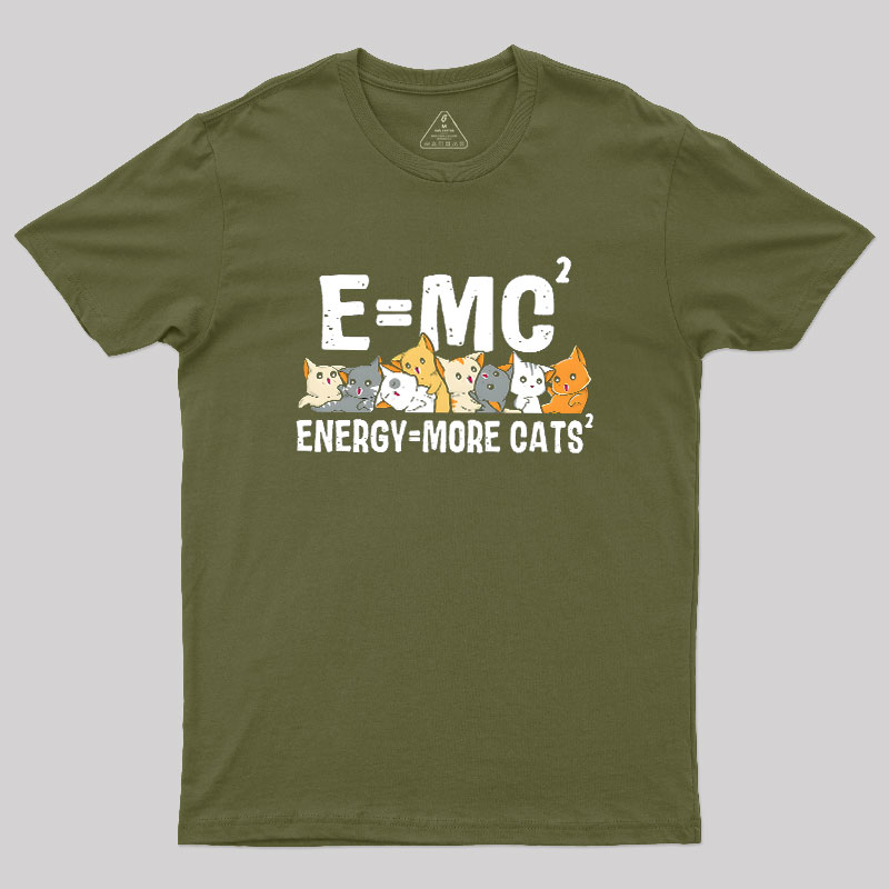 E=mc2 Geek T-Shirt