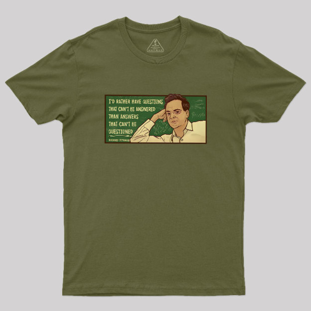 Feynman Science Shirt Geek T-Shirt