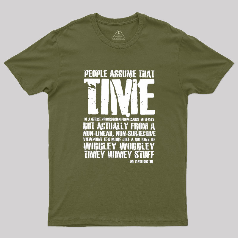 Wibley Wobbley Timey Wimey Geek T-Shirt