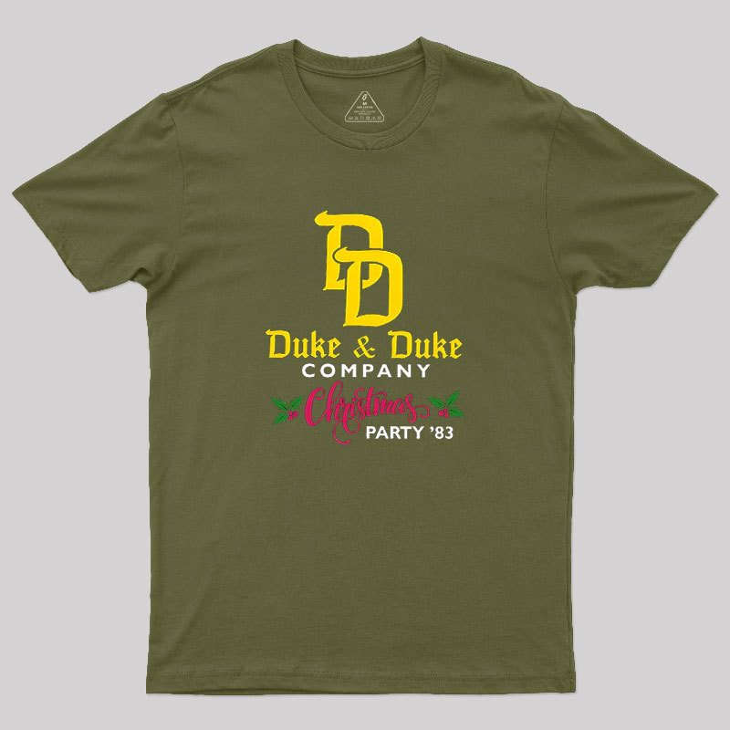 Duke & Duke Company Christmas Party 83 Geek T-Shirt
