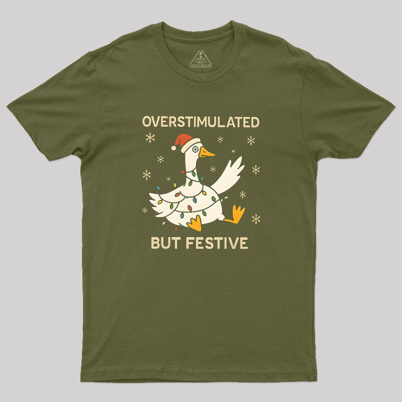 OVERSTIMULATED Geek T-Shirt