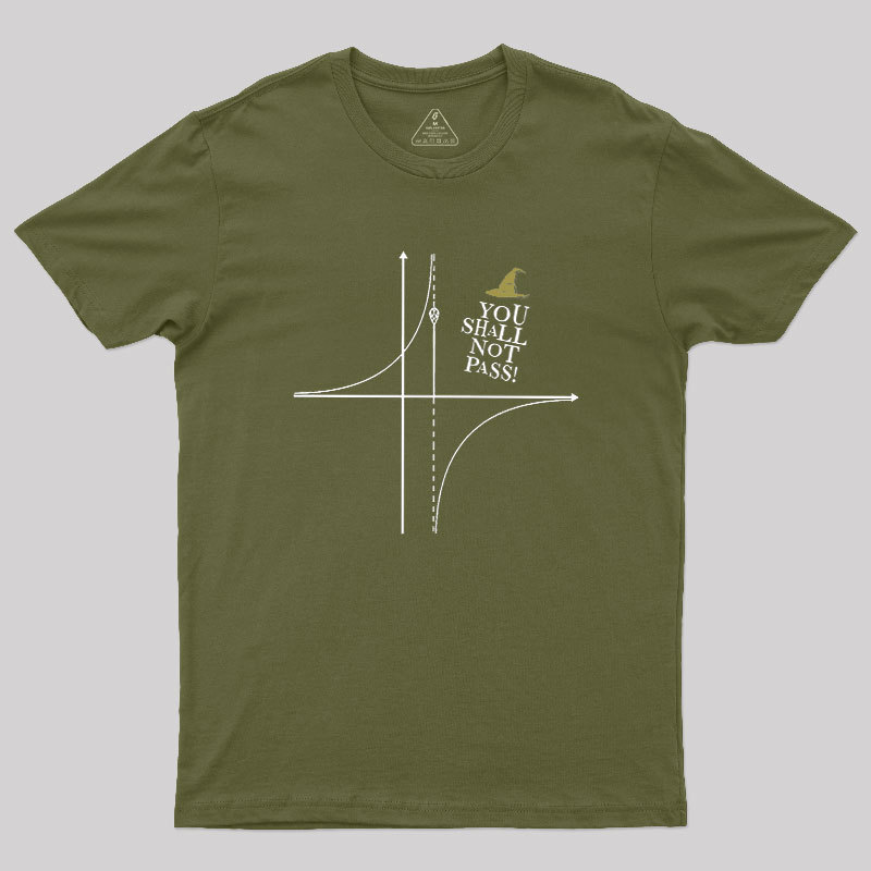 YOU SHALL NOT PASS! Geek T-Shirt