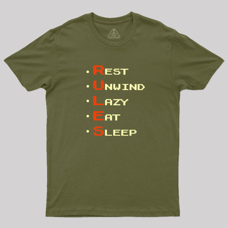 RULES Geek T-Shirt