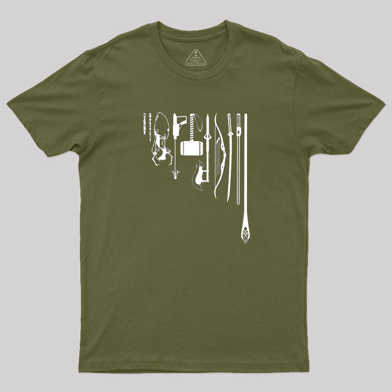 Iconic Weapons Geek T-Shirt