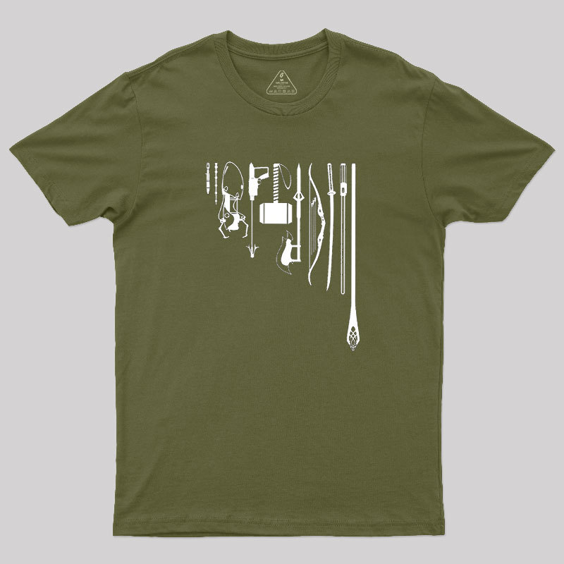 Iconic Weapons Geek T-Shirt