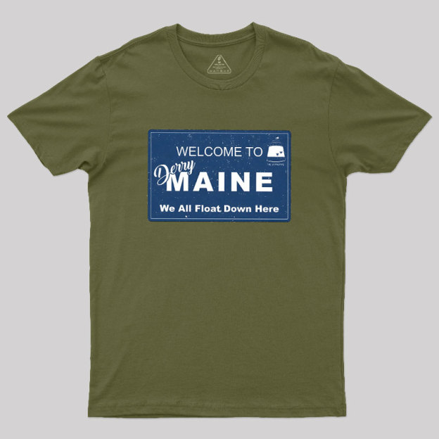 Welcome to Derry Maine Geek T-Shirt