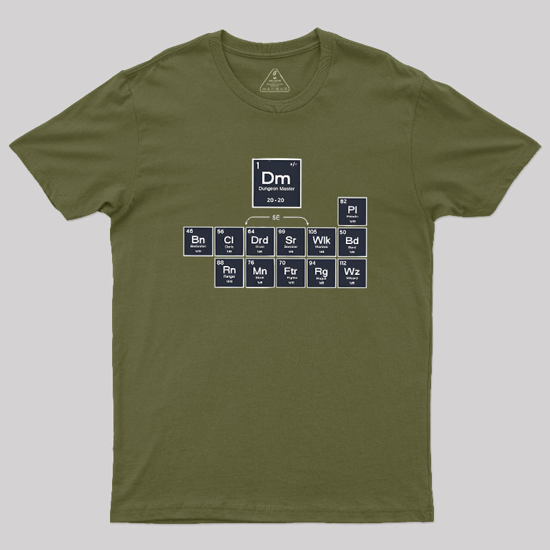 Periodic D&D Geek T-Shirt