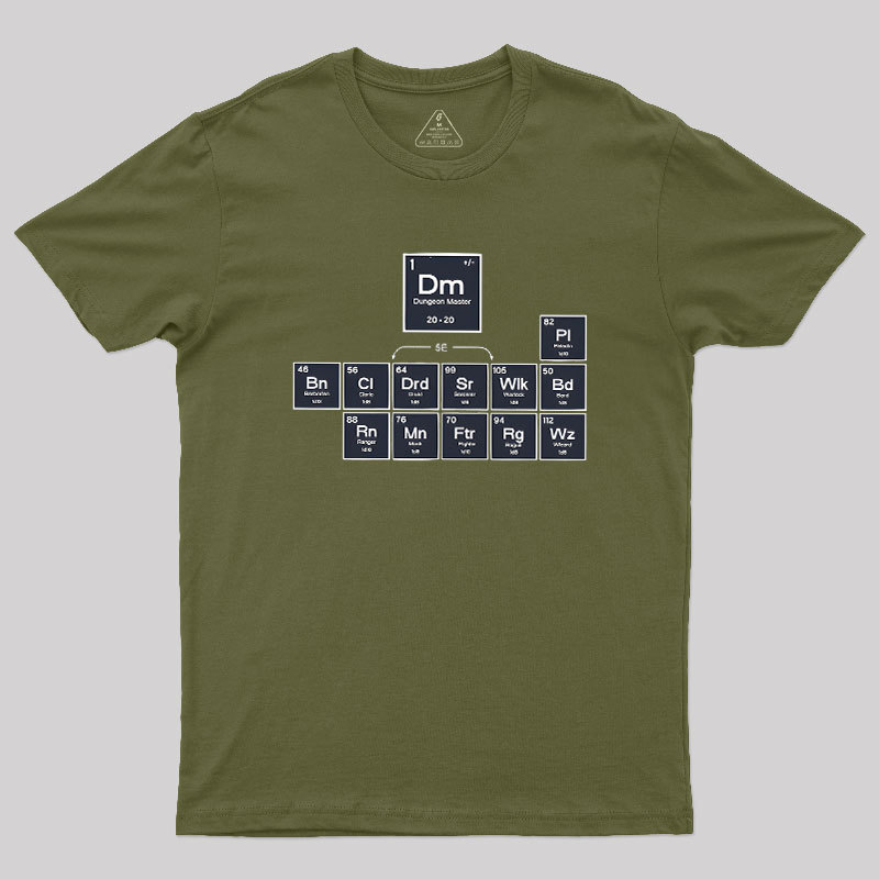 Periodic D&D Geek T-Shirt