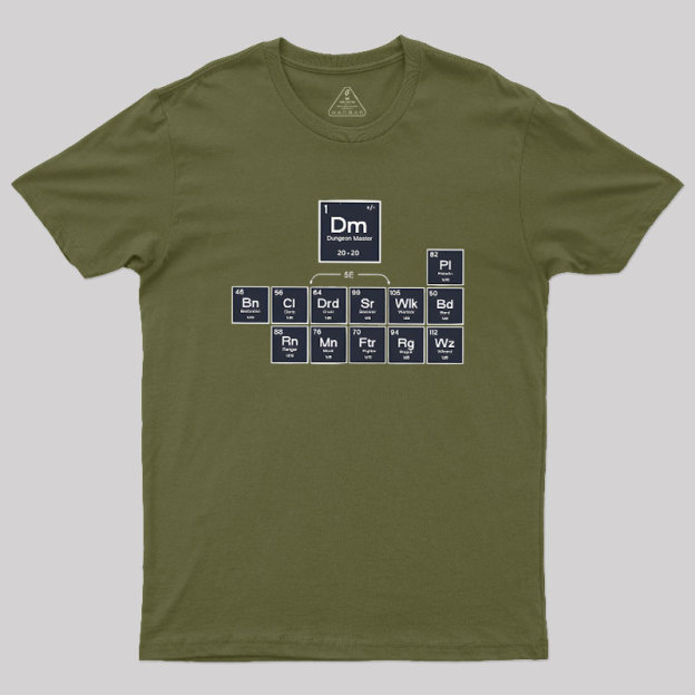 Periodic D&D Geek T-Shirt
