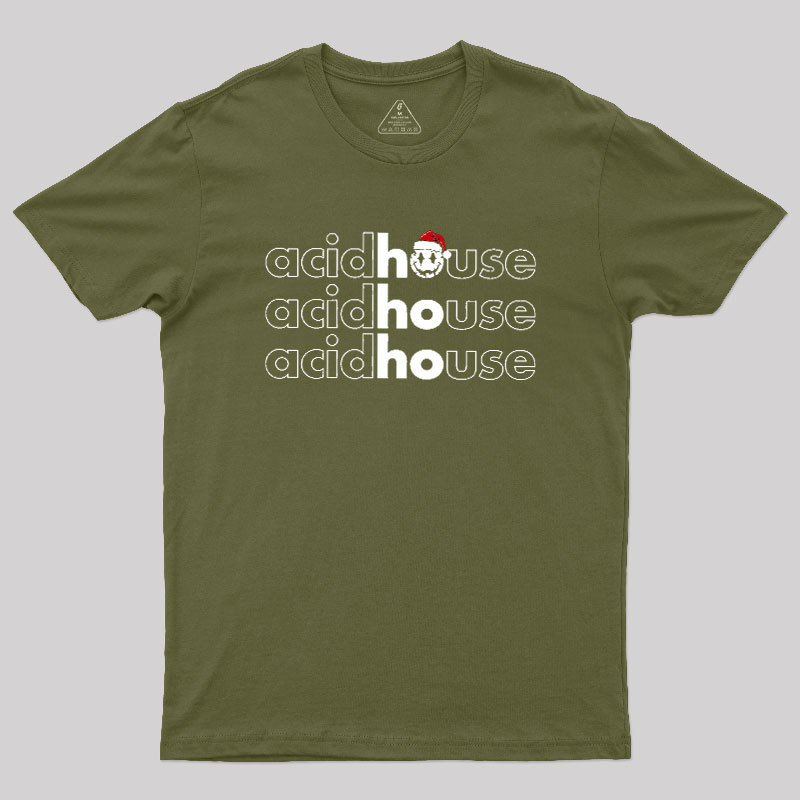 Acid House Ho Ho Ho Geek T-Shirt