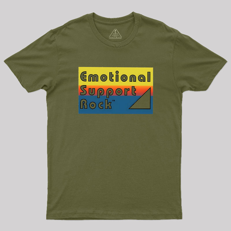 Emotional Support Rock Geek T-Shirt
