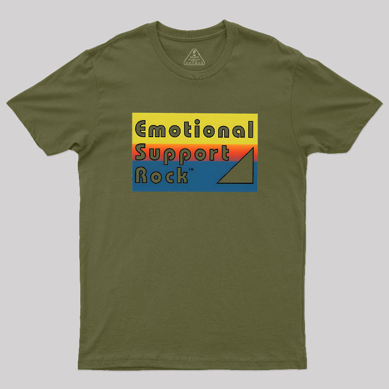 Emotional Support Rock Geek T-Shirt