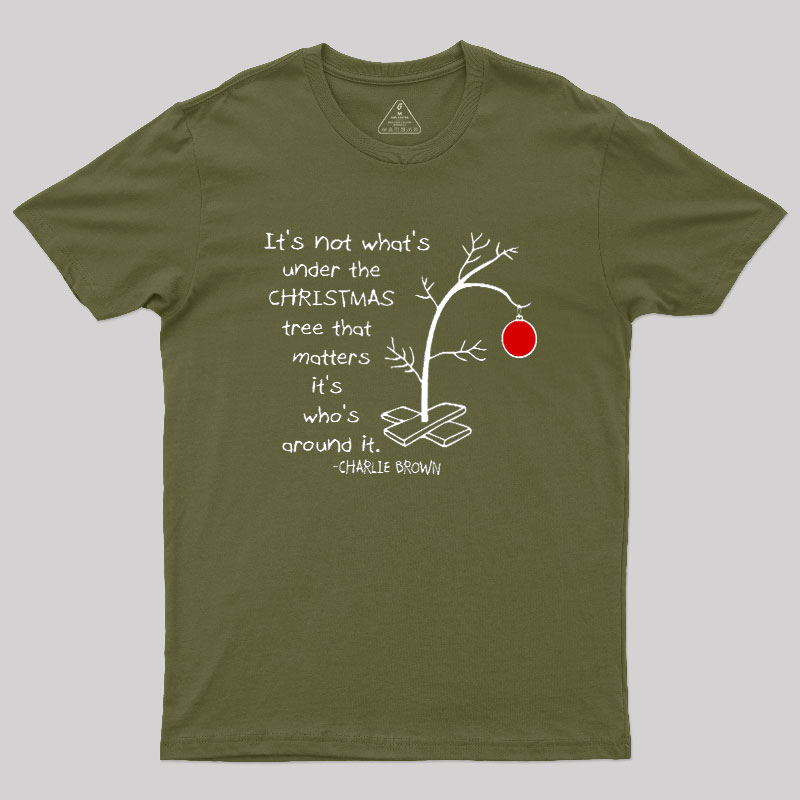 Who Is Around The Tree Geek T-Shirt