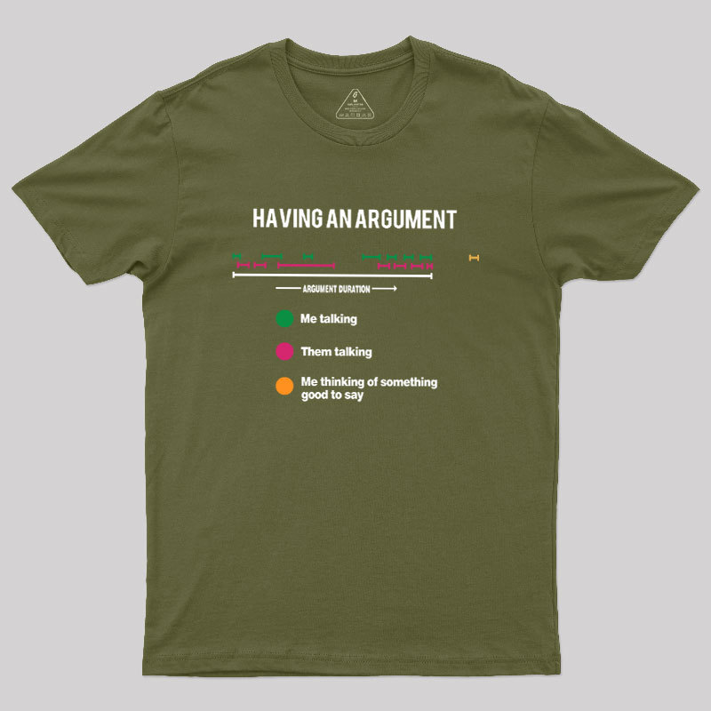 Have An Arguement Geek T-Shirt