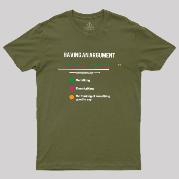 Have An Arguement Geek T-Shirt