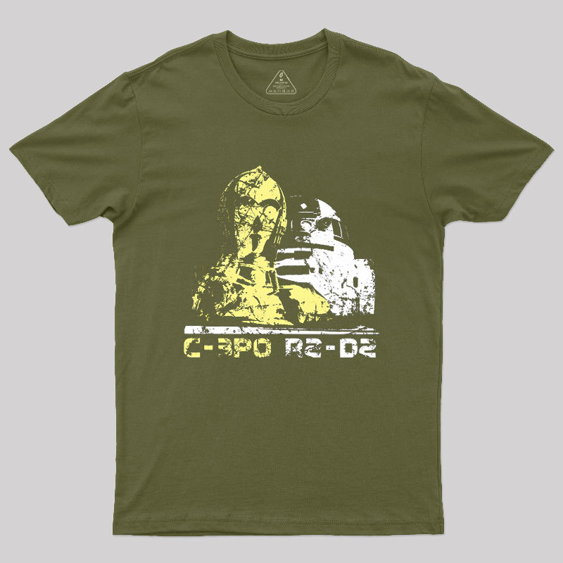 C-3po And R2D2 Geek T-Shirt