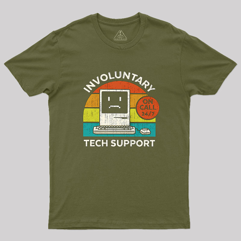 Involuntary Tech Support - Remix Geek T-Shirt